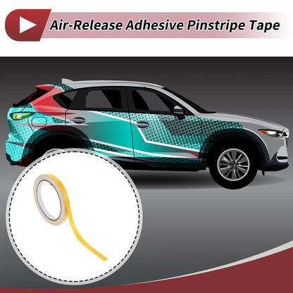 Pinstripe Tape 10mm for Car Motorcycle Boat Matte Yellow