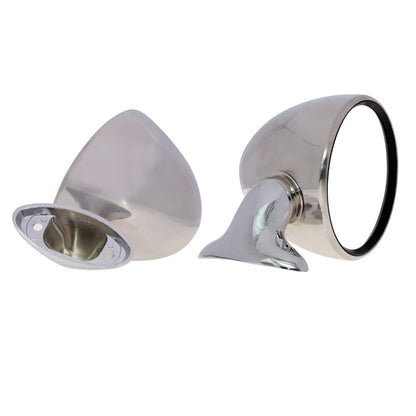 Chrome Stainless Steel Door Mirror Set for AMC Gremlin (1970–1978)