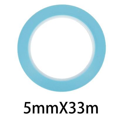 High Temperature Vinyl/5mmx33m/Fine Line Masking Tape for Car Auto Paint Curves