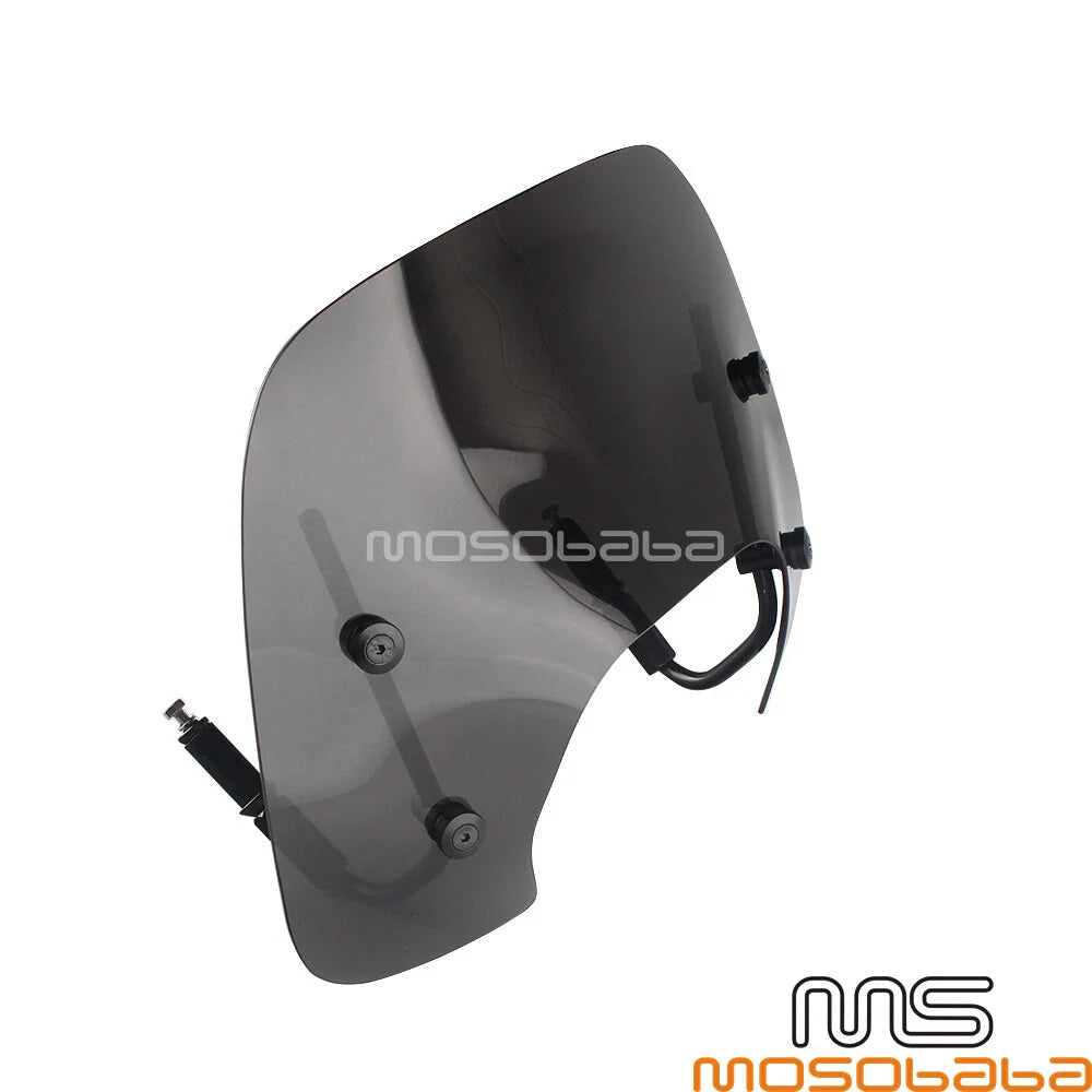 Smoke Windshield w/Bracket for Vespa Sprint 150 (2017-2020)