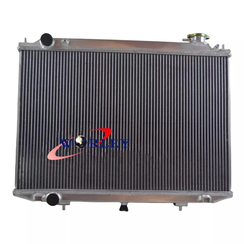 Aluminum Radiator with Fans for Nissan Navara D22 (1998–2004)