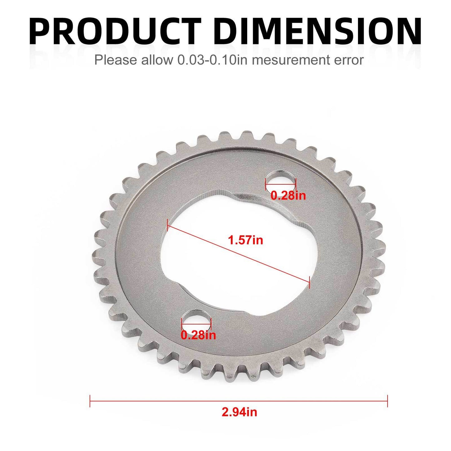 38T Cam Shaft Sprocket for Honda Fourtrax 300 (1988–2000)