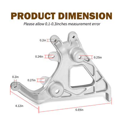 Left Headlight Bracket for Yamaha Raptor 700 700R (2006–2012)