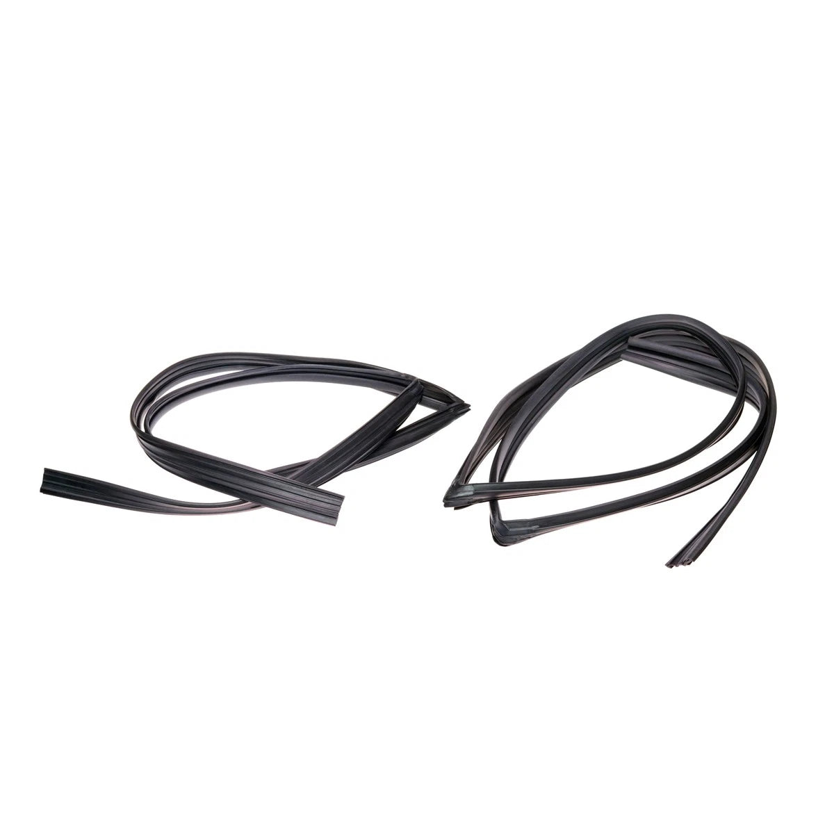 Set of 4 Weatherstrip Glass Run Channels for Mitsubishi Mirage Colt (CD3A, CD5A, CB8A)