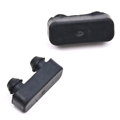 Set of 2 Rear Tail Gate Bumper Rubber for Mazda Familia 1000 (1963–1968)