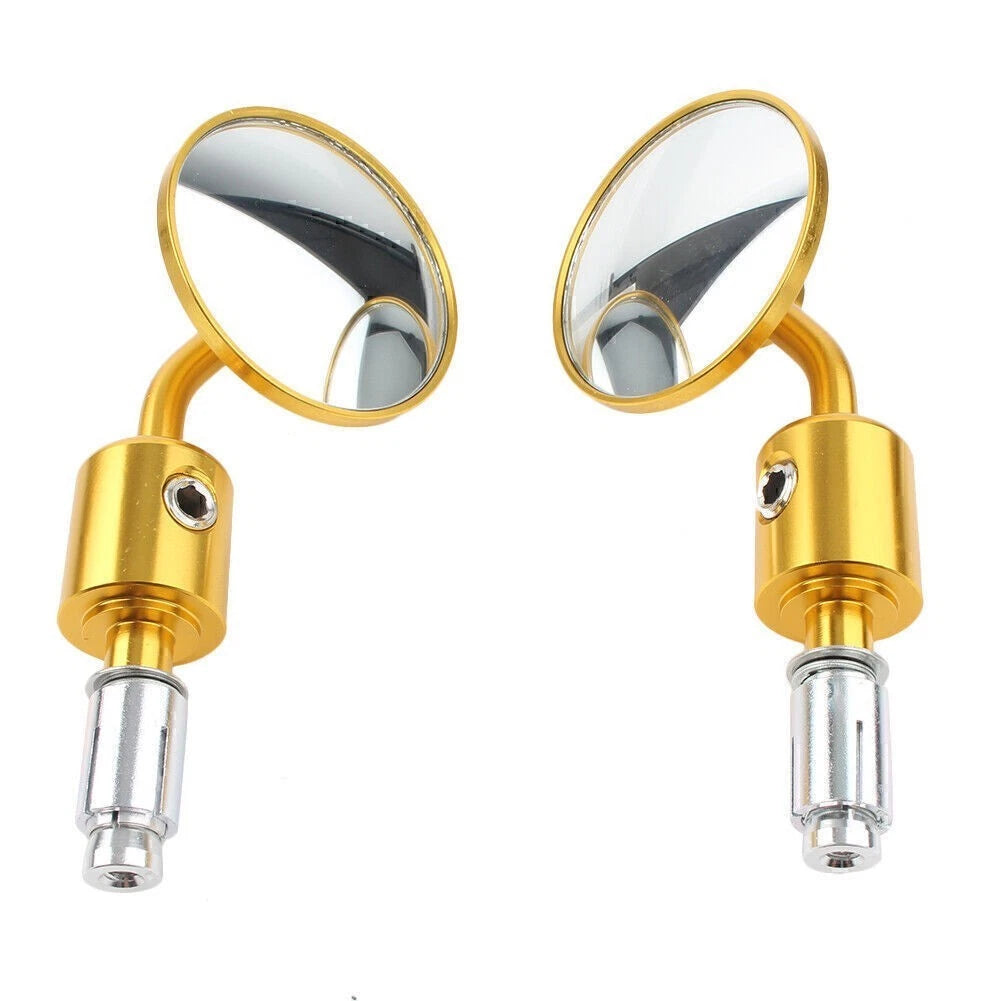 2X Chrome Motorcycle Turn Signal Light Indicator Bulbs Amber