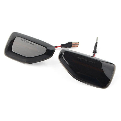 Smoked LED Side Marker Turn Signal Lights for Dacia Logan II, Sandero II (2012-2020)