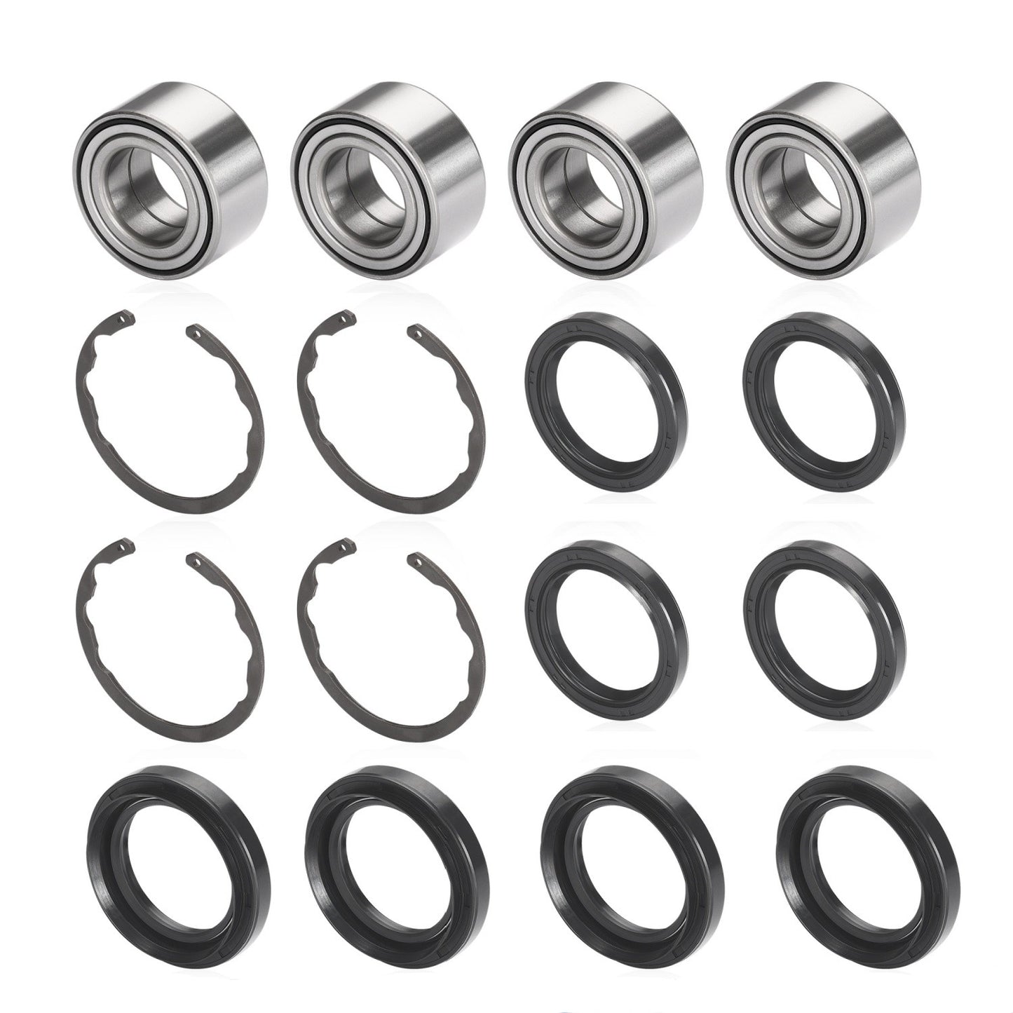 4X Wheel Bearing Kit for Kawasaki Prairie 300 400 (1997–2002)