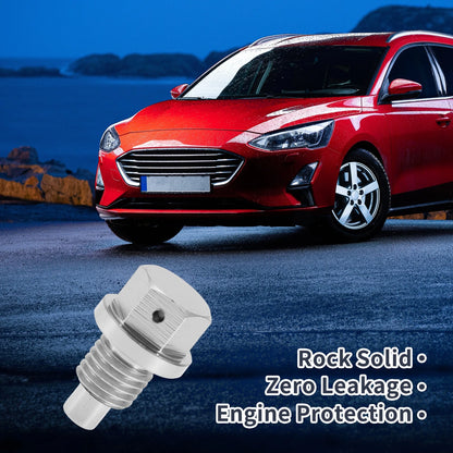 Set of 1 M12x1.5 Engine Oil Drain Plug with Gasket for Car Motorcycle