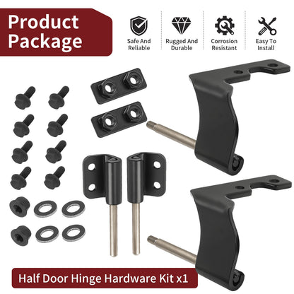 Half Door Hinge Hardware Kit for Polaris Ranger Crew XP 1000 (2018–2023)