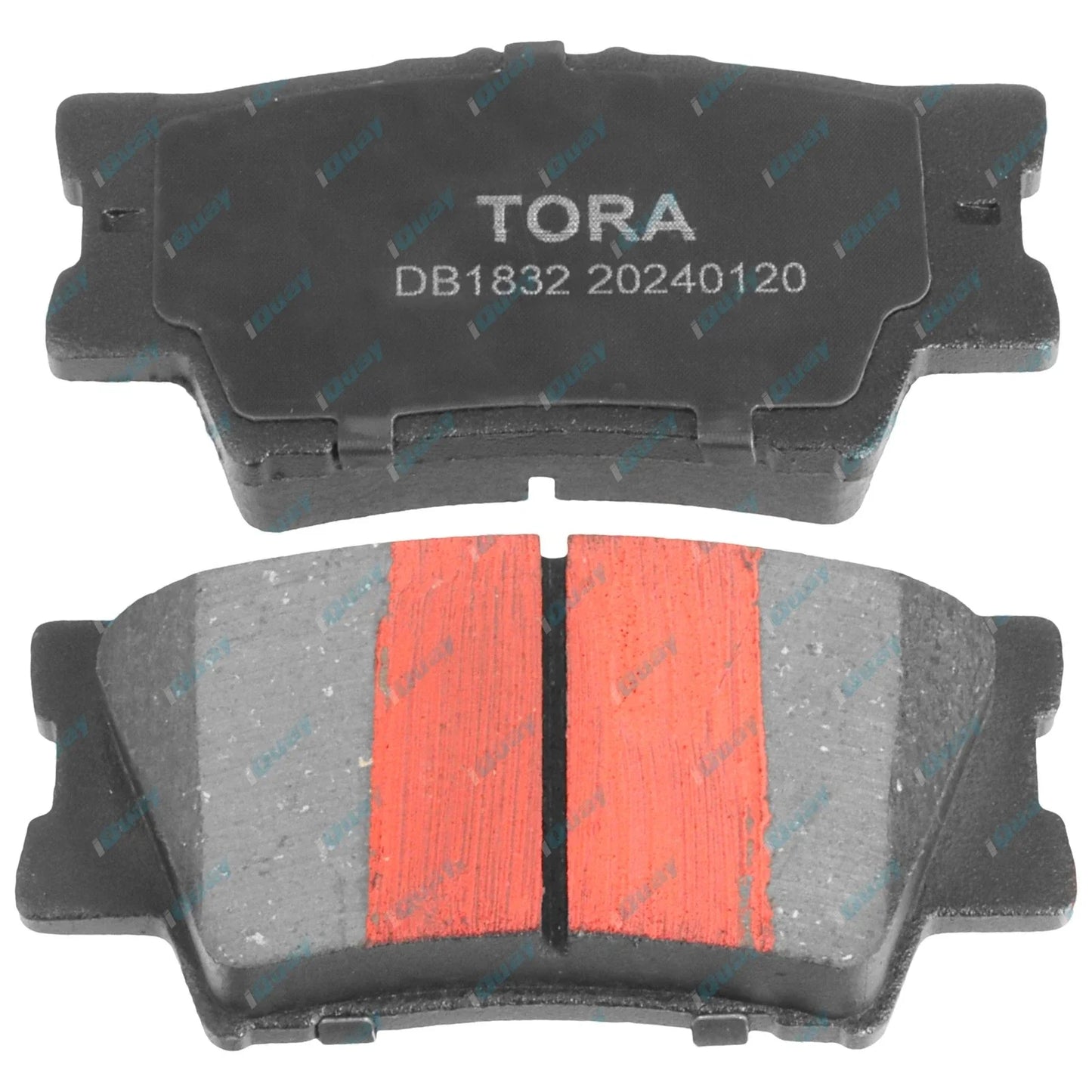 Rear Ceramic Disc Brake Pad Set for Toyota Aurion GSV50R V6 3.5L 2GR-FE 2012~17