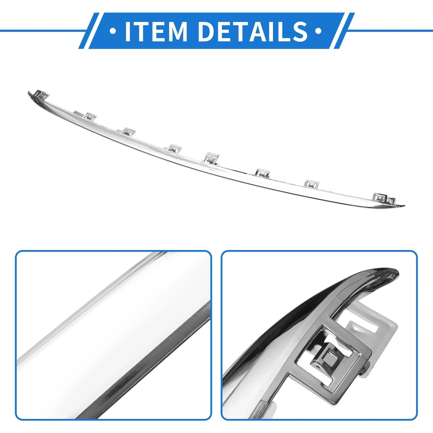 Front Lower Center Bumper Grille Trim for Mercedes-Benz W257 CLS (2018-2021)
