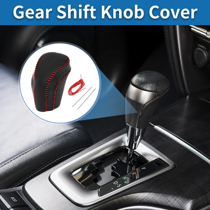 Carbon Fiber Gear Shift Knob Cover for Toyota Camry (2018–2024)