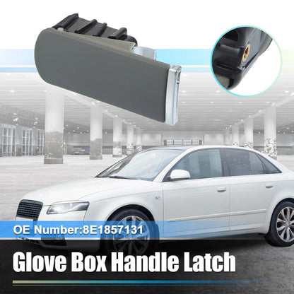 Glove Box Latch Handle for Audi A4 B6 B7 (2002–2007) 8E1857131 Gray