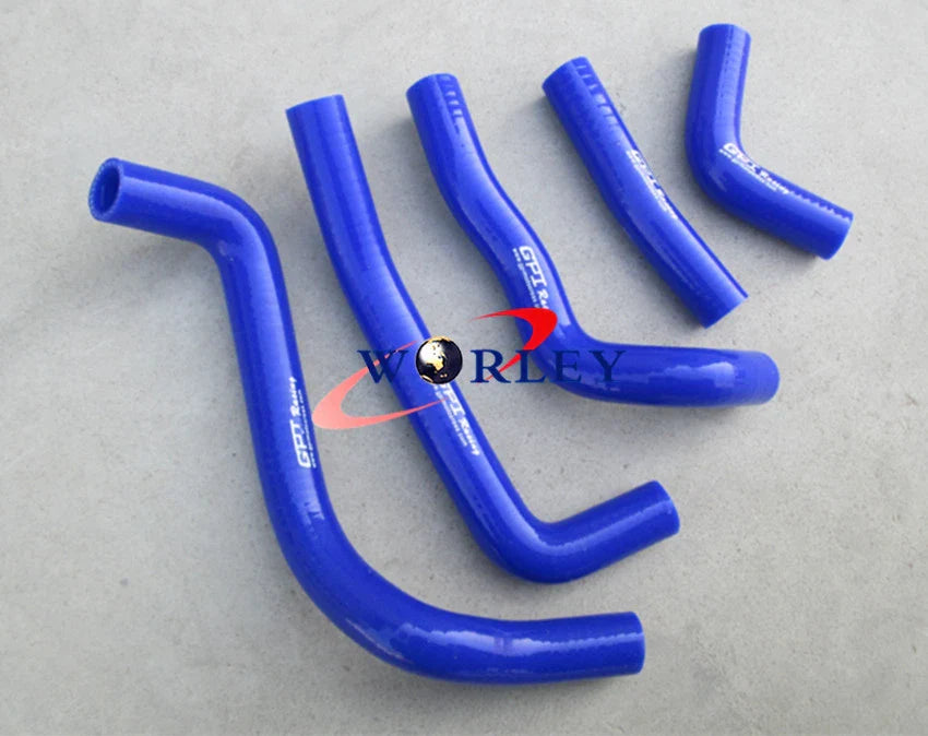 Silicone Radiator Hose for Kawasaki KDX220 KDX200 (1995-2006) BLUE