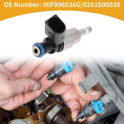 1 Pc Fuel Injector No.06F906036G/0261500039 for Audi A3 2.0 TFSI (2006–2008)