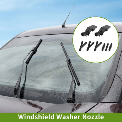 Windshield Washer Nozzle with Hose Connector for Honda (No. 76810TP6A01)