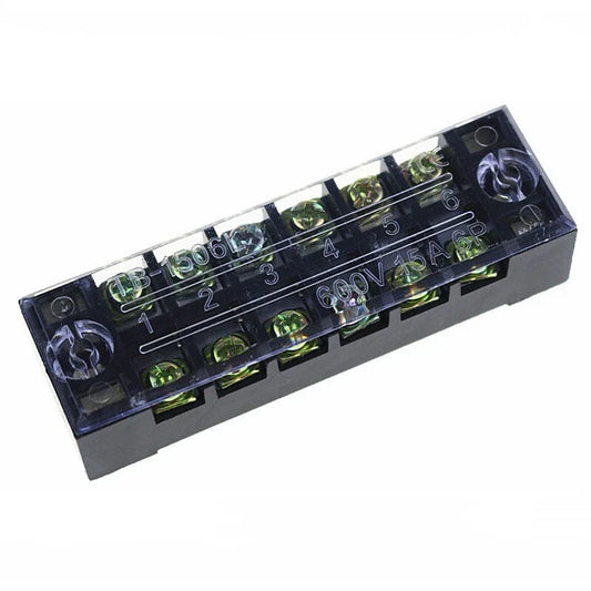 Screw Terminal Blocks 15A 600V Power Distribution Terminal Block Set