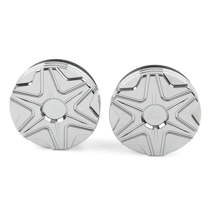 CNC Swingarm Pivot Bolt Covers for Harley V-Rod 2006-2017 ( Covers)