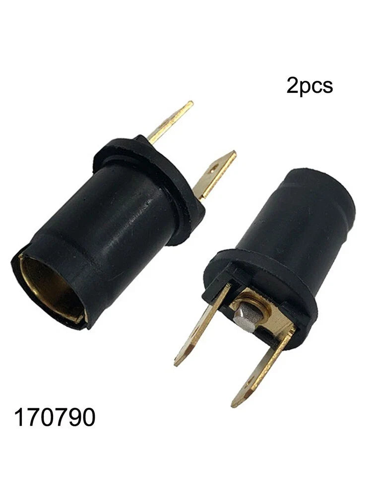 2 x Side Light Bulb Holder for Ba9s 989/233 Car Bulb Plastic