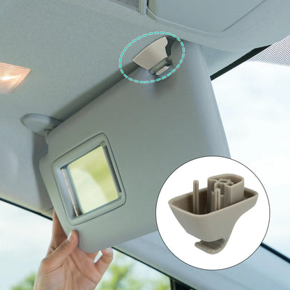 Gray Car Plastic Sun Visor Hook Clip for Dodge