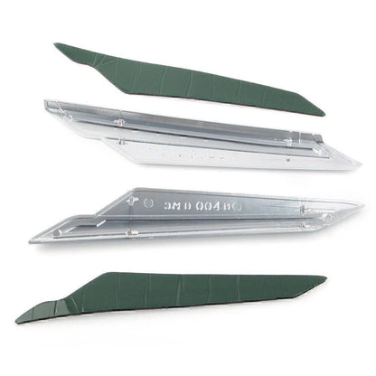 Matte Chrome Rear Mirror Trim Cover for Honda Goldwing GL1800 GL1833 (2018-2020)