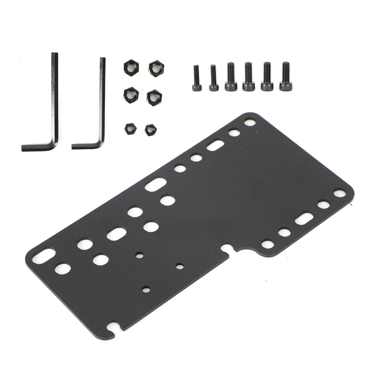 Pillion Rectangle Pad Seat with 6 Suction Cups for Custom Chopper Sportster