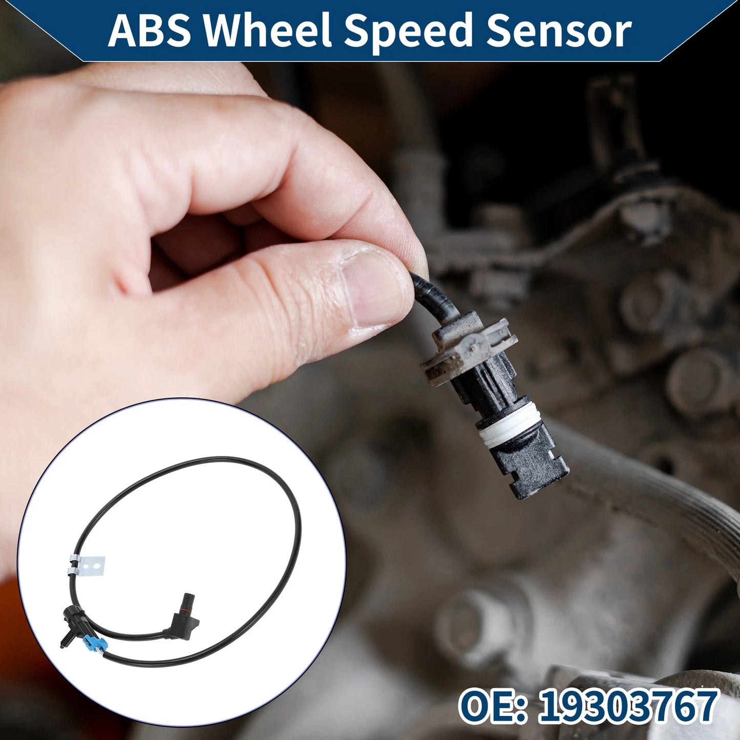 ABS Wheel Speed Sensor No. 19303767 for Chevrolet Blazer (1995–2005)