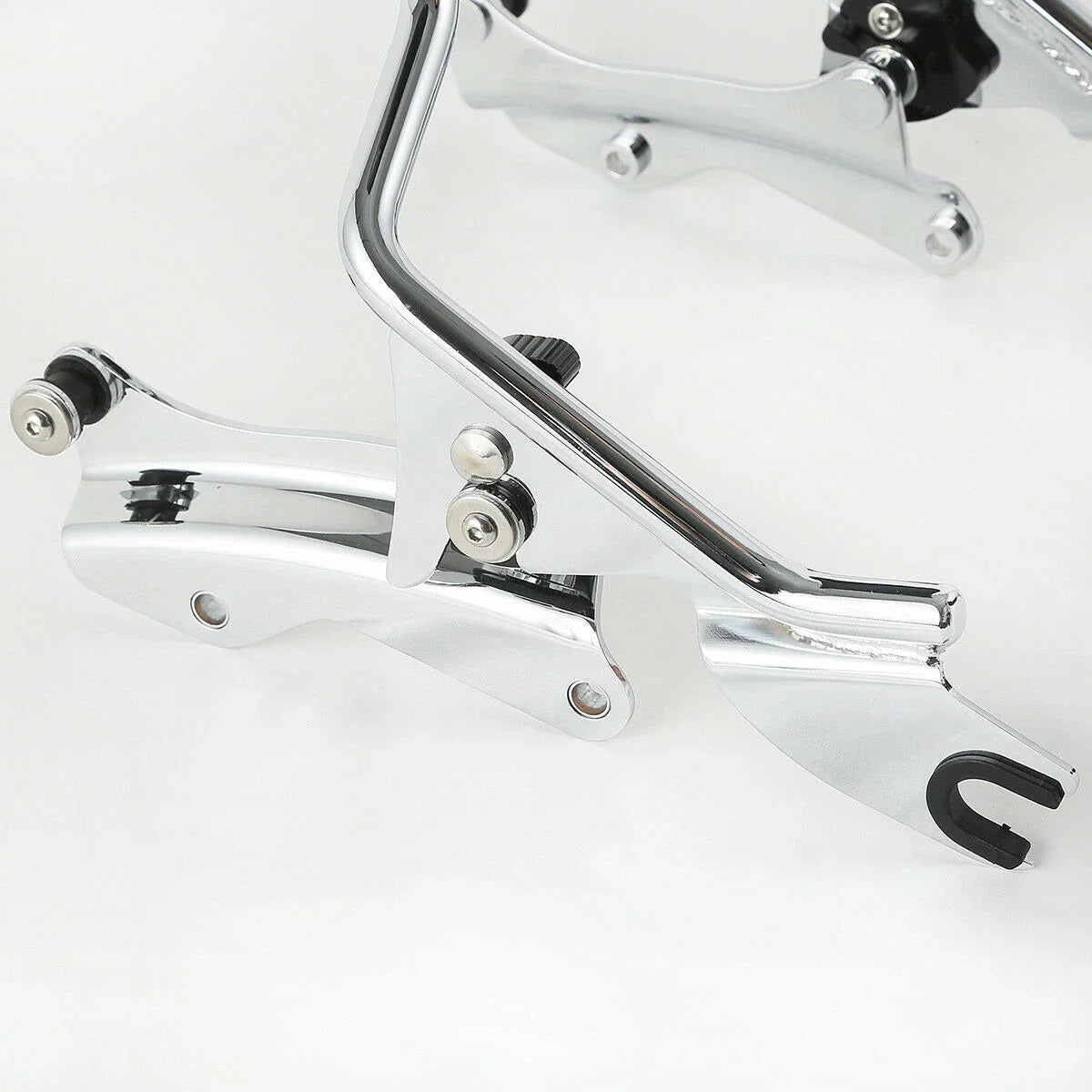 4 Point Docking Hardware Backrest Sissy Bar for Harley Touring FLHT (14-23)