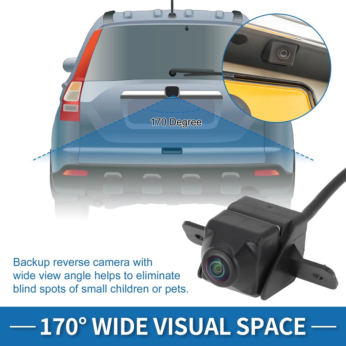Rear View Park Assist Backup Camera 20860481 for Chevrolet Malibu (2013–2015)