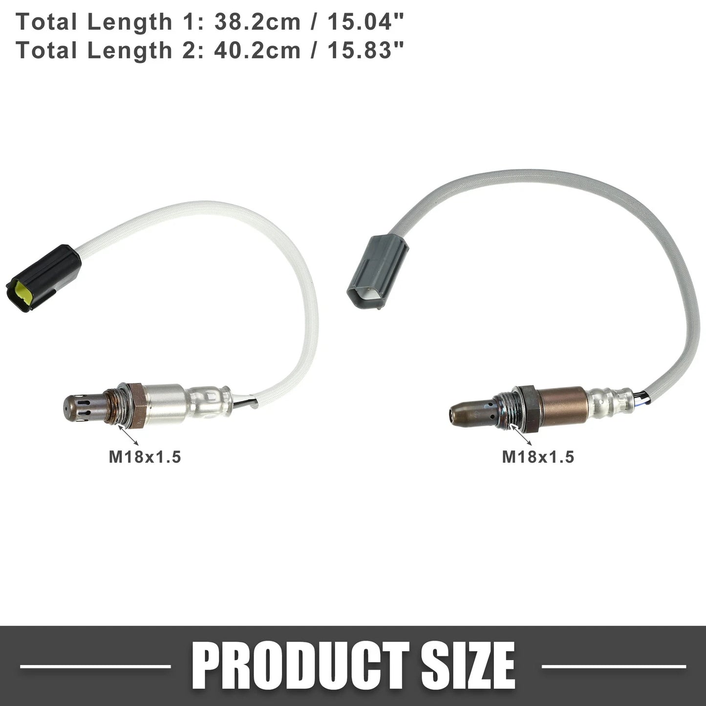 2Pcs O2 Oxygen Sensor for Nissan Maxima (2010–2013) 3.5L