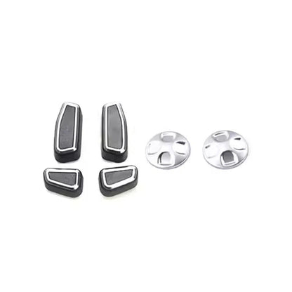 Seat Adjustment Button Switch Trim Silver for Jeep Grand Cherokee (2011–2024)