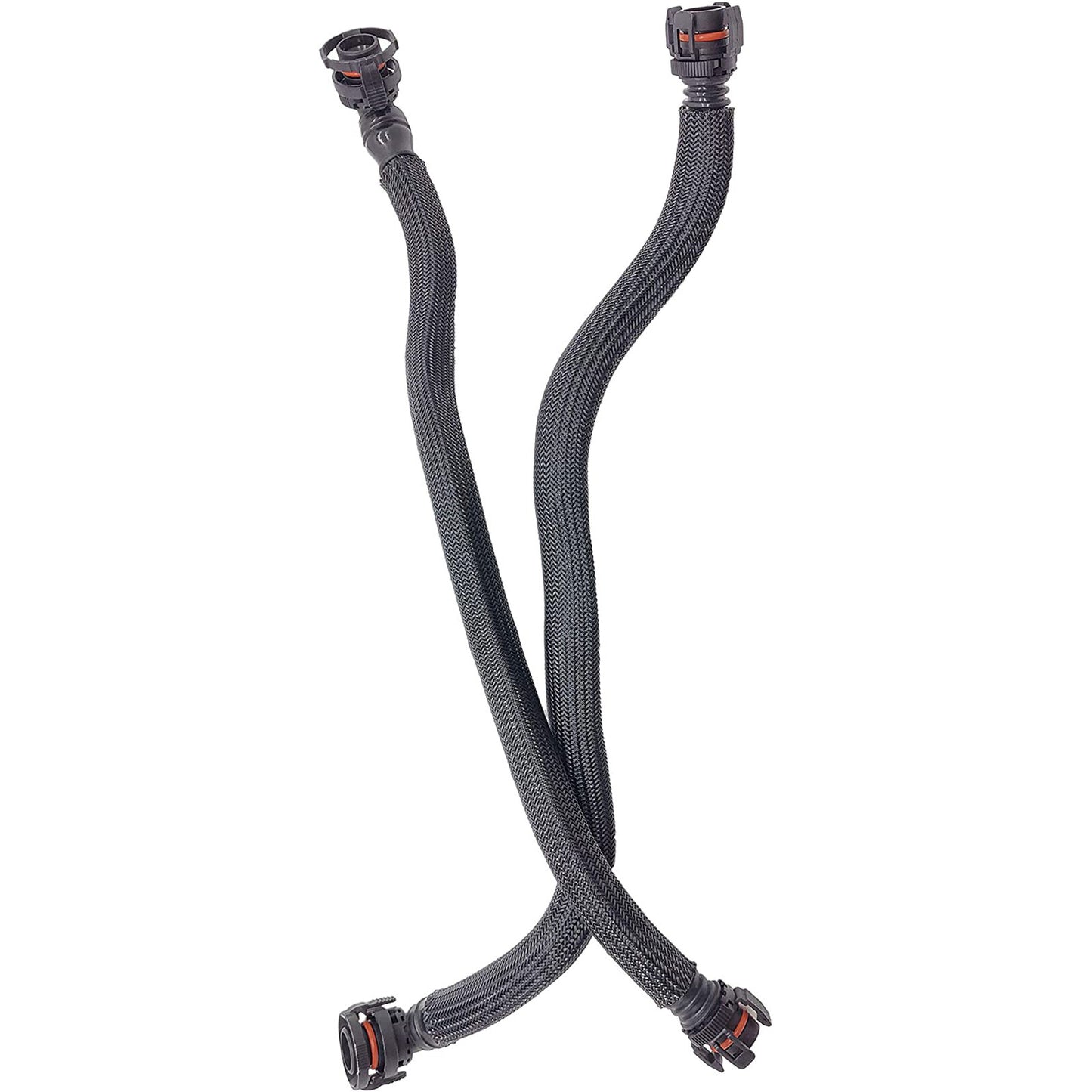 Set of 4 Breather Hoses for BMW 550i 650i 750Li X5 X6 (2006–2017)
