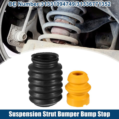 Set of 1 Strut Bumper Bump Stop w/ Dust Cover for BMW 1 Series M (2012–2019)