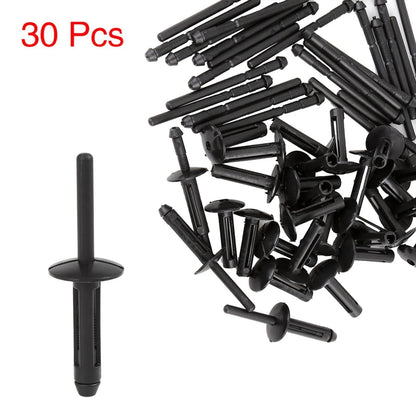 30 x Nylon Bumper Fastener Rivet Clips for Dodge Chrysler (2011-2023)