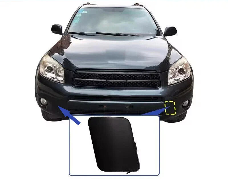 Tow Hook Eye Cover Trim Cap for Toyota RAV4 (2006–2008)