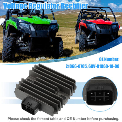 Voltage Regulator Rectifier 68V-81960-10-00 for Arctic Cat 700 EFI (2006–2009)