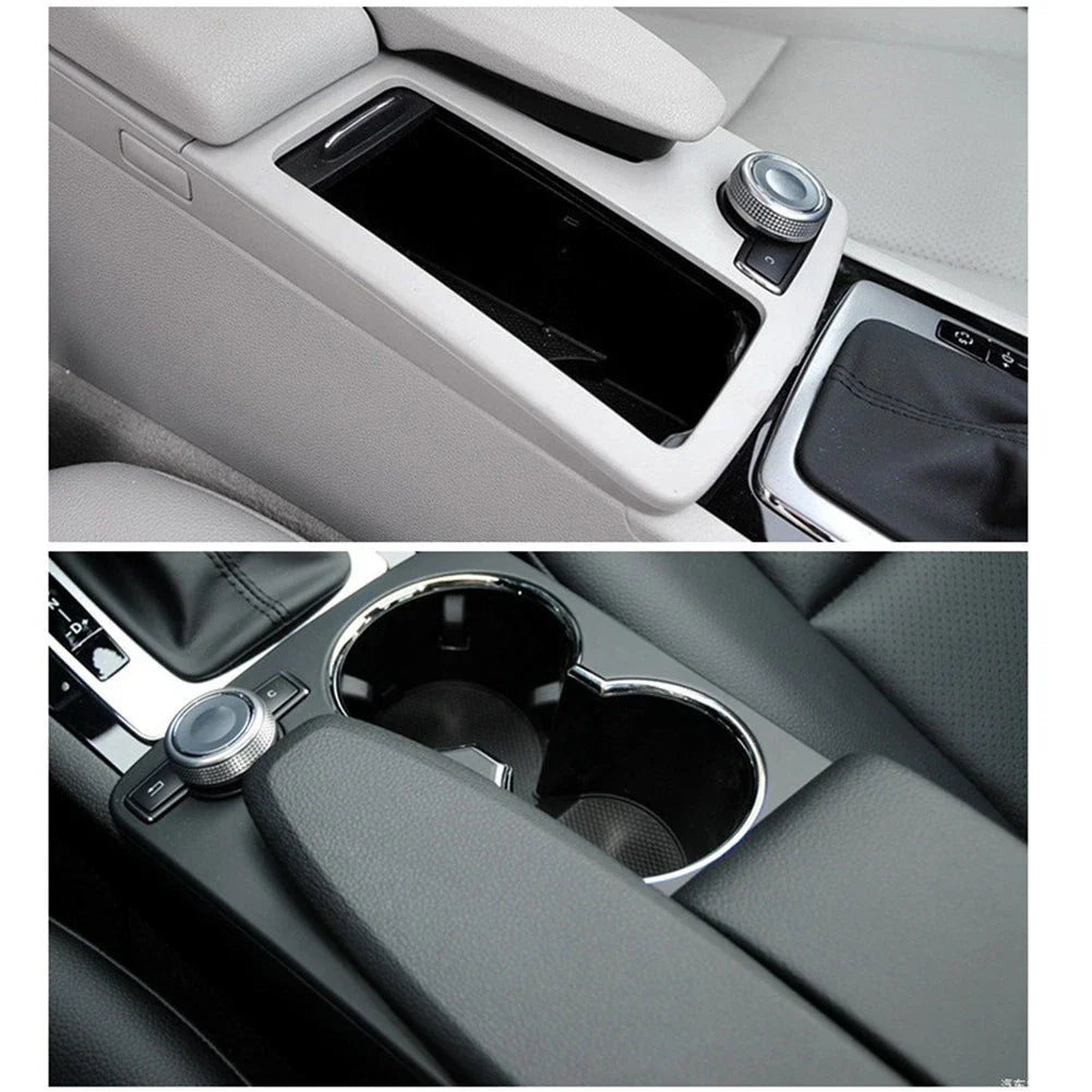 Center Console Cup Holder Trim Cover for Mercedes W204 / X204 GLK (2007–2015)