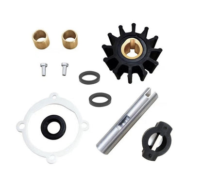 Water Pump Impeller Kit for Volvo Penta 230A/B 250A/B 251A AQ115A/B AQ120B AQ125A/B (1970–2023)