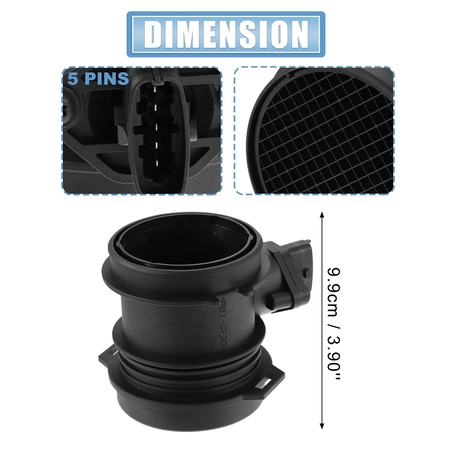 Mass Air Flow Sensor 2810039450 for Hyundai Santa Fe (2003–2006)