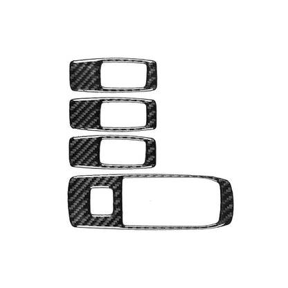 Carbon Fiber Window Lift Switch Panel Cover for Ford Ranger Sport (2015–2022)