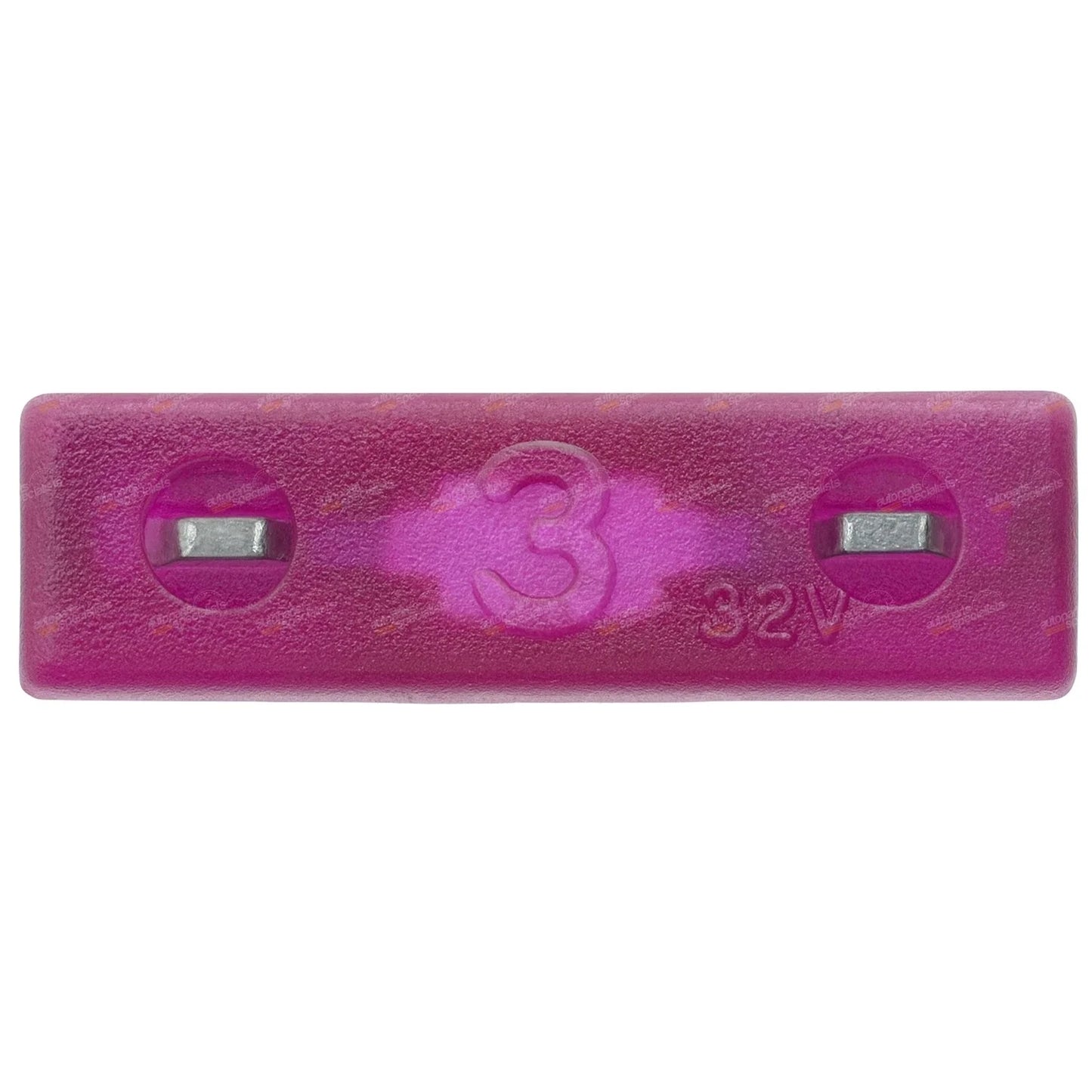 100 x Mini-Blade ATM Fuses 3Amp Purple
