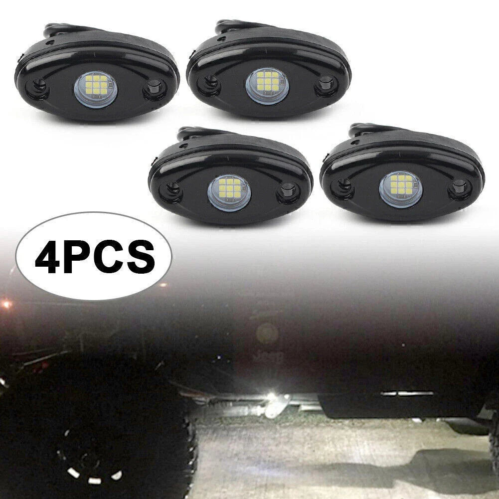 9W White SMD LED Rock Lights for JEEP Offroad Truck (2010-2023)