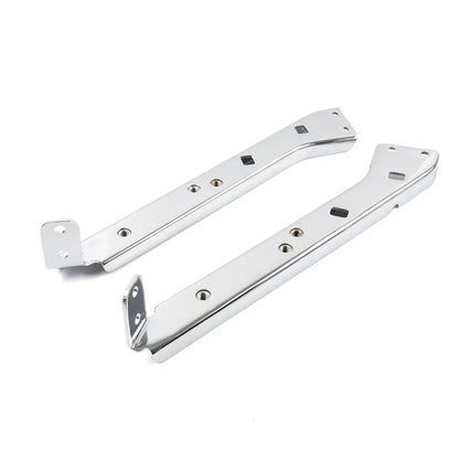 Saddlebag Rail Support Brackets for Harley Touring 1985-2008 Chrome