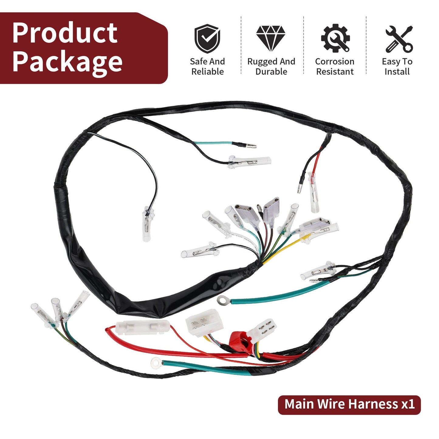 Main Wire Harness for Honda SL100 (1970–1971)