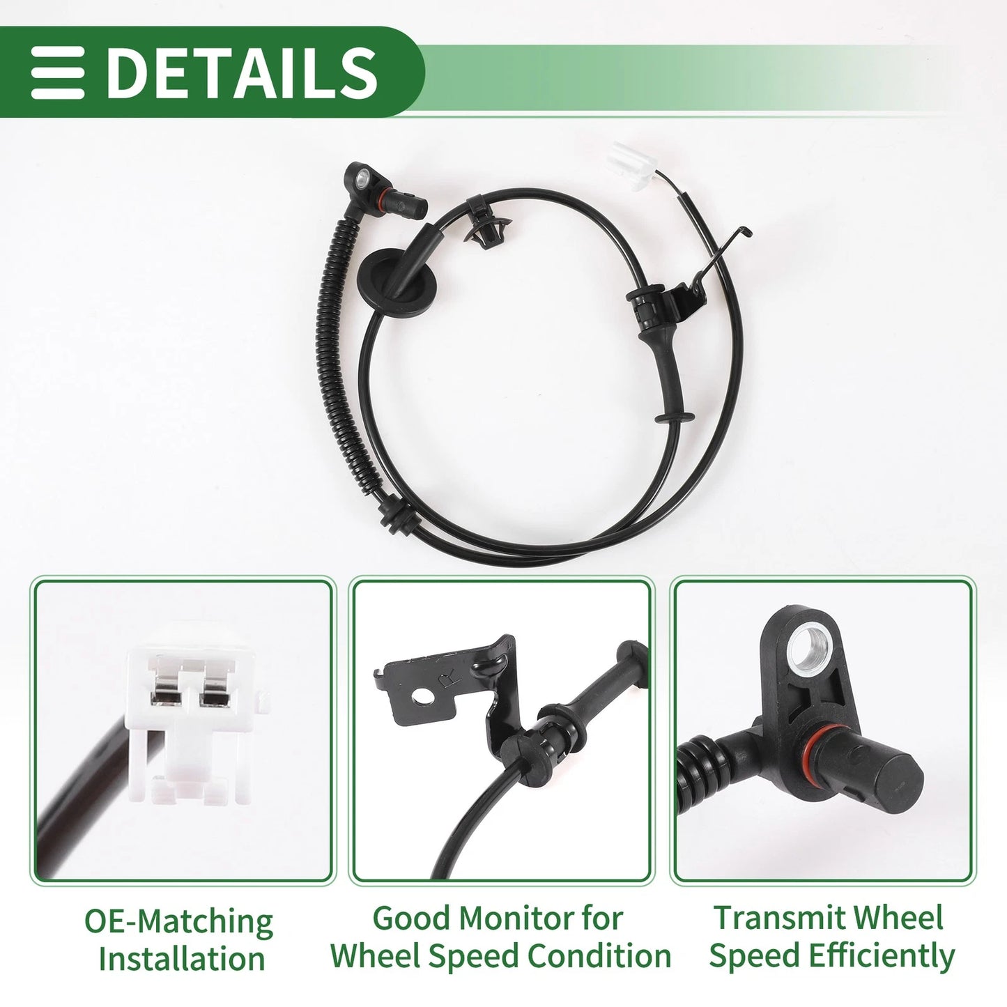 ABS Wheel Speed Sensor No. 956810U000 for Hyundai Verna (2010–2014)