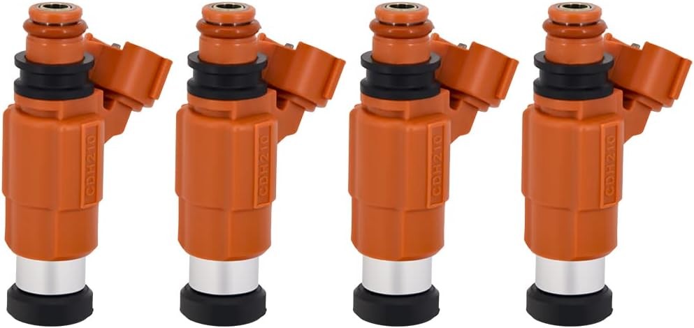 Set of 4 Fuel Injectors for Yamaha Outboard 115 HP (68V-8A360-00-00)