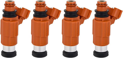 Set of 4 Fuel Injectors for Yamaha Outboard 115 HP (68V-8A360-00-00)