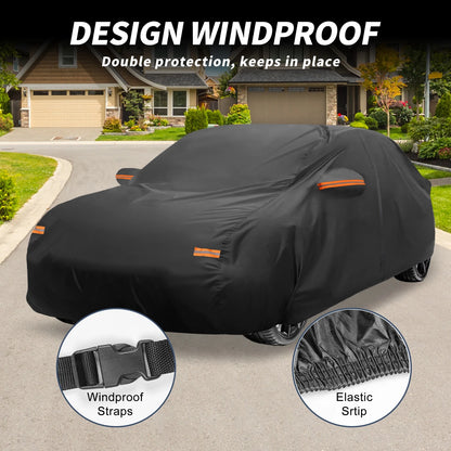 Waterproof Aluminum Film Car Cover for Kia Forte Sedan (2010–2023)