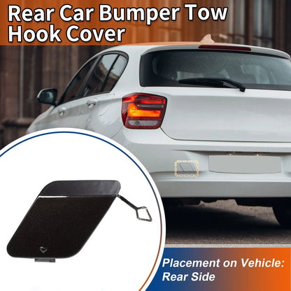 Tow Hook Cover for BMW Rear Bumper Brown Metallic